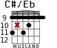 C#/Eb para guitarra - versión 6