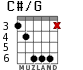 C#/G para guitarra - versión 2