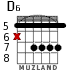 D6 para guitarra - versión 3