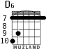 D6 para guitarra - versión 4