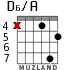 D6/A para guitarra - versión 5