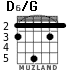 D6/G para guitarra - versión 4