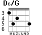 D6/G para guitarra - versión 5