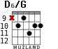 D6/G para guitarra - versión 7