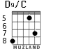 D9/C para guitarra - versión 4