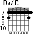 D9/C para guitarra - versión 5