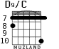 D9/C para guitarra - versión 6