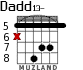 Dadd13- para guitarra - versión 2