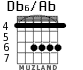 Db6/Ab para guitarra - versión 2