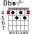 Dbm75- para guitarra - versión 6