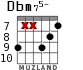 Dbm75- para guitarra - versión 8