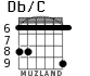 Db/C para guitarra - versión 4