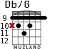 Db/G para guitarra - versión 3