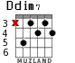 Ddim7 para guitarra - versión 2