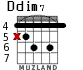 Ddim7 para guitarra - versión 3