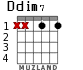 Ddim7 para guitarra - versión 1