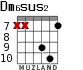 Dm6sus2 para guitarra - versión 6