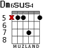 Dm6sus4 para guitarra - versión 3