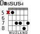 Dm6sus4 para guitarra - versión 5