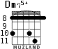 Dm75+ para guitarra - versión 6