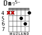 Dm75- para guitarra - versión 3