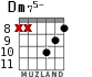 Dm75- para guitarra - versión 4