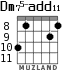 Dm75-add11 para guitarra - versión 2