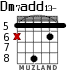 Dm7add13- para guitarra - versión 2