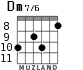 Dm7/6 para guitarra - versión 2