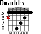 Dmadd13- para guitarra - versión 4