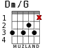 Dm/G para guitarra - versión 2