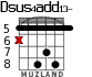 Dsus4add13- para guitarra - versión 2