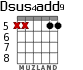 Dsus4add9 para guitarra