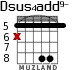 Dsus4add9- para guitarra - versión 5
