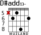 D#add13- para guitarra - versión 3
