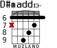 D#madd13- para guitarra - versión 5