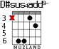 D#sus4add9- para guitarra - versión 2