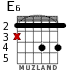 E6 para guitarra - versión 3