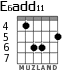 E6add11 para guitarra - versión 6