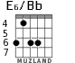 E6/Bb para guitarra - versión 2