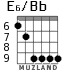 E6/Bb para guitarra - versión 5