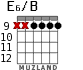 E6/B para guitarra - versión 6