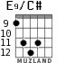 E9/C# para guitarra - versión 5