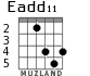 Eadd11 para guitarra - versión 3
