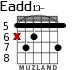 Eadd13- para guitarra - versión 6