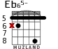 Eb65- para guitarra - versión 2