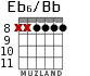 Eb6/Bb para guitarra - versión 5