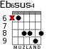 Eb6sus4 para guitarra - versión 2