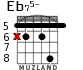Eb75- para guitarra - versión 2