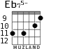 Eb75- para guitarra - versión 4